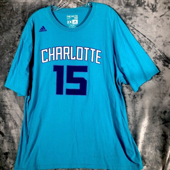 adidas Other - Adidas Charlotte Hornets Shirt Men’s Go To Tee Shirt XX Large NBA No 15 Walker
